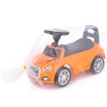 Каталка автомобиль SuperCar №2 со звуковым сигналом оранжевая 84569 П-Е /1/ 259-326