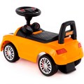 Каталка автомобиль SuperCar №2 со звуковым сигналом оранжевая 84569 П-Е /1/ 259-326
