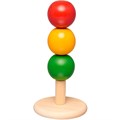 Деревянная Пирамидка светофор малая (RNToys) Д-524 979-517
