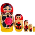 Матрешка 5 в 1 мал. (Семеновская роспись) Д-577 478-436