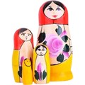 Матрешка 4 в 1 (Семеновская роспись) Д-685 478-435