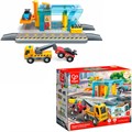 Деревянный Игровой набор Железная дорога Автомойка E3879_HP 478-793
