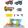 Деревянный Игровой набор Железная дорога Автомойка E3879_HP 478-793