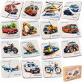 Деревянная игра Картинки половинки Транспорт РИ-022 478-800