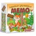 Деревянная Игра Мемо "Лесные жители" 24 дет. 8500 380-550