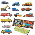 Деревянная Игра Транспорт на магнитах  12 дет. 8546 834-017