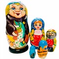 Деревянная матрешка сказка по щучьему веленью 5 в 1 123369 478-762