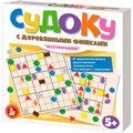Деревянная Головоломка Судоку с дер. фиш.Для малышей 04514 380-633