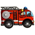 Деревянный конструктор на липучках Пожарная машина  ОА-00000159 /Арбо/ 978-536