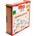 Деревянное Домино Тройное 56 фишек 05611 478-546