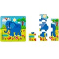 Деревянный Пазл Слонёнок собираем по картинке Baby Step 89048 478-872