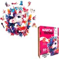 Деревянный Пазл фигурный макси Единорог B-001 478-773