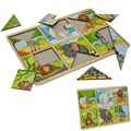 Деревянная Карточки-пазл Зоопарк ОА-00000040  /Арбо/ 380-689