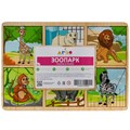Деревянная Карточки-пазл Зоопарк ОА-00000040  /Арбо/ 380-689