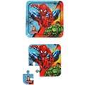 Деревянный Пазл spiderman 10*10 см терм. пакет Буратино SPM-02 478-137