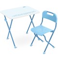 Набор мебели для детей КА2/ГЛ голубой-2 /Ника/ 198-253