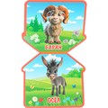 Книга Умка 9785506100737 На ферме. eva с фигурн. вырубкой 602-104