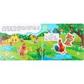 Книга Умка 9785506100515 На ферме.Книга с липучками 601-626