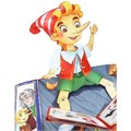 Книга 9785002301348 Золотая коллекция сказок. Золотой ключик или приключения Буратино 601-677