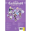 Наклейки 9785353107651 Genshin Impact. Супермного наклеек фиолетовая 401-905
