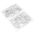 Раскраска 9785506098799 Автомонстры 501-692
