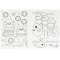 Раскраска 9785506087052 Котики и их друзья. Раскраска KAWAIi. 401-526