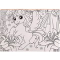 Раскраска 9785506074724 Королевство единорогов.Плакат-раскраска 202-469