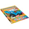 Раскраска 9785506044895 Синий трактор.Раскраска по номерам А4 885-667