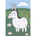 Раскраска 978-5-378-35564-8 Рисуем пальчиками. Синий трактор. Весёлые истории 601-404