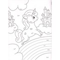 Раскраска Умная 978-5-378-30414-1 с примерами.Единороги 985-306