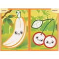 Раскраска 9785506095798 Вкусно и полезно. Первая раскраска с цветным контуром 501-382