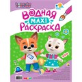 Раскраска 978-5-378-35462-7 Водная Макси. Кошечки-собачки 601-522