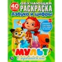 Раскраска 9785506026648 Мультмикс.С наклейками 686-637