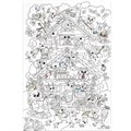 Раскраска 4660136223030 Большая раскраска по цифрам. Теремок 401-275