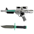 Пистолет Mr Boy MK840-9 на батарейках в коробке 337-030
