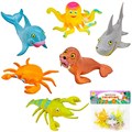 Набор животных Levatoys мульт. YS270606 Морские в пак. 614-757