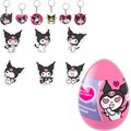 SBOX Яйцо KUROMI HAPPY MAGIC с брелоком и ЗD стикером УТ69280 116-662
