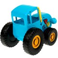 Каталка-сказочник СИНИЙ ТРАКТОР 5е колесо HT1321-R-B01 419-484