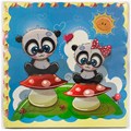 Коврик игровой 141V-491 60*60cm. 4эл. 318-990