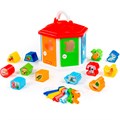Логическая игрушка Домик логический в сетке 6196 /П-Е/12/ 118-230