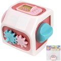 Развивающая игрушка Levatoys MKBY330 Бизикуб красный в пак. 517-035