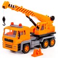 Автомобиль Алмаз кран инерционный в сетке 86716 П-Е /6/ 504-223