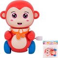 Игрушка заводная 6635 Обезьянка в пак. 504-955