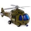 Вертолёт - военный "Импульс" инерц., свет, звук в кор. 61830 П-Е /6/ 104-908