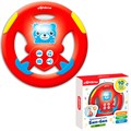 Руль музыкальный Бип-Бип красный в коробке 4630027294487 320-499