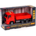 Автомобиль МАЗ-бортовой инерционный со светом и звуком в коробке 94148 П-Е /8/ 430-313