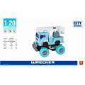 Машина на батарейках WY533C свет, звук в коробке 430-697