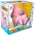 Игрушка на батарейках 8212 Единорог, свет, звук, в коробке 515-162