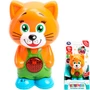 Игрушка на батарейках Обучающая Кошечка 15 сказок, песен и фраз Умка HT880-R-U 431-146