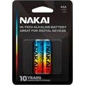 Элемент питания LR 3 NAKAI Hi-Tech 2xBL /цена за упак/ 431-165
